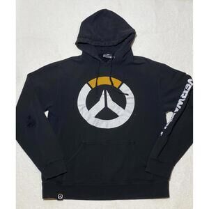 Overwatch J!NX Black Hoodie with Logo Med